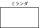 ミランダ　スノーホワイト（170kg）